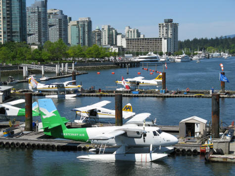 Seaplane Terminal in Vancouver Canada
