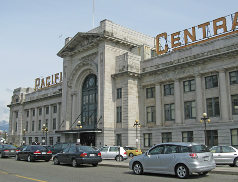 Pacific Central Station, Vancouver Canada